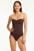 Sea Level Essentials Edit Twist Bandeau One Piece